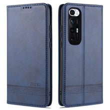 Load image into Gallery viewer, AZNS Magnetic Calf Texture Horizontal Flip Leather Case with Card Slots &amp; Holder &amp; Wallet, For Xiaomi Redmi Note 10 Pro, For Xiaomi Redmi Note 10 Pro Max, For Xiaomi Mi 10S, For vivo X60 Pro, For vivo Y72 5G, For vivo iQOO Z3