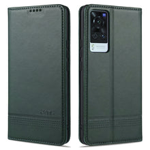 Load image into Gallery viewer, AZNS Magnetic Calf Texture Horizontal Flip Leather Case with Card Slots &amp; Holder &amp; Wallet, For Xiaomi Redmi Note 10 Pro, For Xiaomi Redmi Note 10 Pro Max, For Xiaomi Mi 10S, For vivo X60 Pro, For vivo Y72 5G, For vivo iQOO Z3