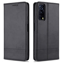 Load image into Gallery viewer, AZNS Magnetic Calf Texture Horizontal Flip Leather Case with Card Slots &amp; Holder &amp; Wallet, For Xiaomi Redmi Note 10 Pro, For Xiaomi Redmi Note 10 Pro Max, For Xiaomi Mi 10S, For vivo X60 Pro, For vivo Y72 5G, For vivo iQOO Z3
