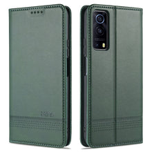 Load image into Gallery viewer, AZNS Magnetic Calf Texture Horizontal Flip Leather Case with Card Slots &amp; Holder &amp; Wallet, For Xiaomi Redmi Note 10 Pro, For Xiaomi Redmi Note 10 Pro Max, For Xiaomi Mi 10S, For vivo X60 Pro, For vivo Y72 5G, For vivo iQOO Z3