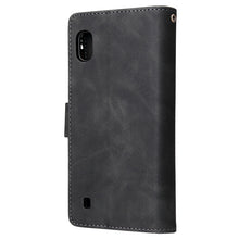 Load image into Gallery viewer, Multifunctional Retro Frosted Horizontal Flip Leather Case with Card Slot &amp; Holder &amp; Zipper Wallet &amp; Photo Frame &amp; Lanyard