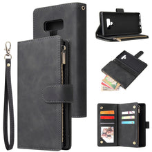 Load image into Gallery viewer, Multifunctional Retro Frosted Horizontal Flip Leather Case with Card Slot &amp; Holder &amp; Zipper Wallet &amp; Photo Frame &amp; Lanyard