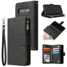Load image into Gallery viewer, Multifunctional Retro Frosted Horizontal Flip Leather Case with Card Slot &amp; Holder &amp; Zipper Wallet &amp; Photo Frame &amp; Lanyard
