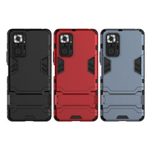 Load image into Gallery viewer, Shockproof PC + TPU Protective Case with Hidden Holder, For Xiaomi Redmi Note 10 Pro, For Xiaomi Mi 11 Ultra, For Huawei P50