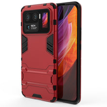 Load image into Gallery viewer, Shockproof PC + TPU Protective Case with Hidden Holder, For Xiaomi Redmi Note 10 Pro, For Xiaomi Mi 11 Ultra, For Huawei P50