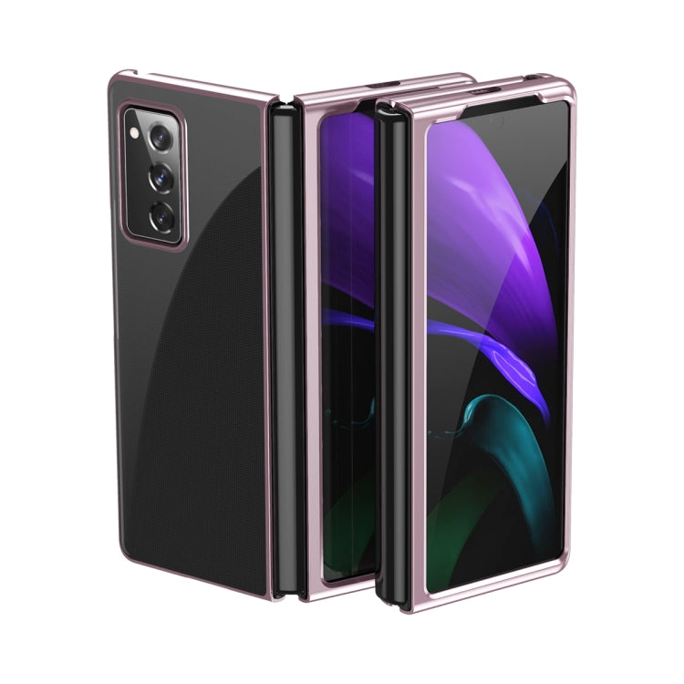Ultra-thin Electroplated Transparent Folding Case, For Samsung Galaxy Z Fold2 5G