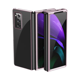 Ultra-thin Electroplated Transparent Folding Case, For Samsung Galaxy Z Fold2 5G