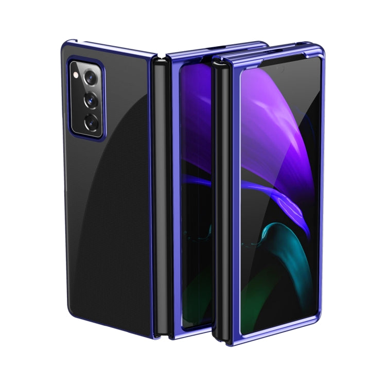 Ultra-thin Electroplated Transparent Folding Case, For Samsung Galaxy Z Fold2 5G