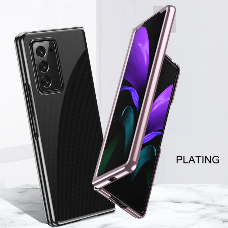 Ultra-thin Electroplated Transparent Folding Case, For Samsung Galaxy Z Fold2 5G