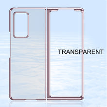 Load image into Gallery viewer, Ultra-thin Electroplated Transparent Folding Case, For Samsung Galaxy Z Fold2 5G
