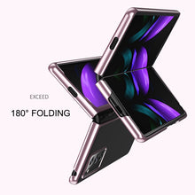 Load image into Gallery viewer, Ultra-thin Electroplated Transparent Folding Case, For Samsung Galaxy Z Fold2 5G