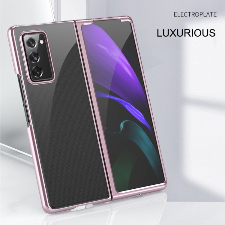 Ultra-thin Electroplated Transparent Folding Case, For Samsung Galaxy Z Fold2 5G