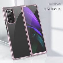Load image into Gallery viewer, Ultra-thin Electroplated Transparent Folding Case, For Samsung Galaxy Z Fold2 5G