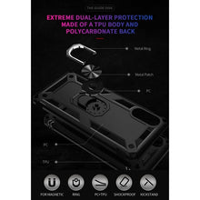 Load image into Gallery viewer, Shockproof TPU + PC Protective Case with 360 Degree Rotating Holder, For Samsung Galaxy A02 / M02, For LG K53, For Motorola Moto G Play (2021), For Motorola Moto G Stylus (2021), For Xiaomi Mi 11, For Xiaomi Redmi Note 9