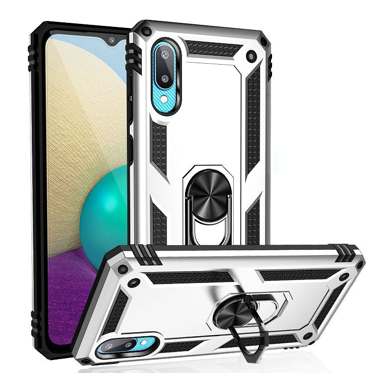 Shockproof TPU + PC Protective Case with 360 Degree Rotating Holder, For Samsung Galaxy A02 / M02, For LG K53, For Motorola Moto G Play (2021), For Motorola Moto G Stylus (2021), For Xiaomi Mi 11, For Xiaomi Redmi Note 9