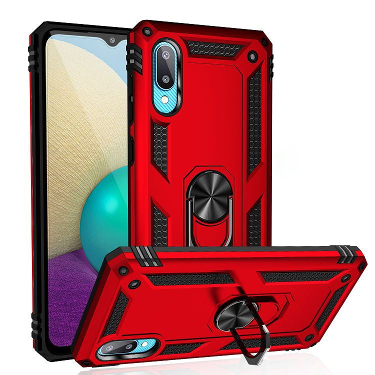 Shockproof TPU + PC Protective Case with 360 Degree Rotating Holder, For Samsung Galaxy A02 / M02, For LG K53, For Motorola Moto G Play (2021), For Motorola Moto G Stylus (2021), For Xiaomi Mi 11, For Xiaomi Redmi Note 9