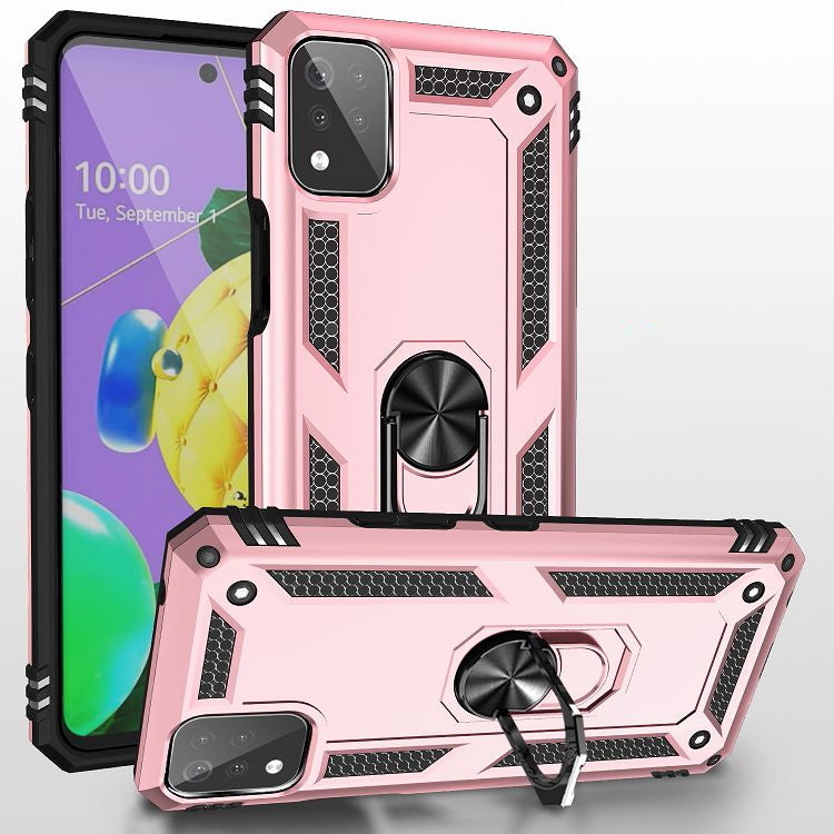 Shockproof TPU + PC Protective Case with 360 Degree Rotating Holder, For Samsung Galaxy A02 / M02, For LG K53, For Motorola Moto G Play (2021), For Motorola Moto G Stylus (2021), For Xiaomi Mi 11, For Xiaomi Redmi Note 9