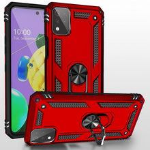 Load image into Gallery viewer, Shockproof TPU + PC Protective Case with 360 Degree Rotating Holder, For Samsung Galaxy A02 / M02, For LG K53, For Motorola Moto G Play (2021), For Motorola Moto G Stylus (2021), For Xiaomi Mi 11, For Xiaomi Redmi Note 9