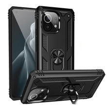 Load image into Gallery viewer, Shockproof TPU + PC Protective Case with 360 Degree Rotating Holder, For Samsung Galaxy A02 / M02, For LG K53, For Motorola Moto G Play (2021), For Motorola Moto G Stylus (2021), For Xiaomi Mi 11, For Xiaomi Redmi Note 9