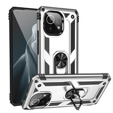 Load image into Gallery viewer, Shockproof TPU + PC Protective Case with 360 Degree Rotating Holder, For Samsung Galaxy A02 / M02, For LG K53, For Motorola Moto G Play (2021), For Motorola Moto G Stylus (2021), For Xiaomi Mi 11, For Xiaomi Redmi Note 9