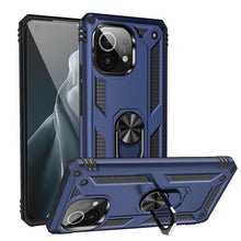 Load image into Gallery viewer, Shockproof TPU + PC Protective Case with 360 Degree Rotating Holder, For Samsung Galaxy A02 / M02, For LG K53, For Motorola Moto G Play (2021), For Motorola Moto G Stylus (2021), For Xiaomi Mi 11, For Xiaomi Redmi Note 9