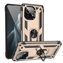 Load image into Gallery viewer, Shockproof TPU + PC Protective Case with 360 Degree Rotating Holder, For Samsung Galaxy A02 / M02, For LG K53, For Motorola Moto G Play (2021), For Motorola Moto G Stylus (2021), For Xiaomi Mi 11, For Xiaomi Redmi Note 9