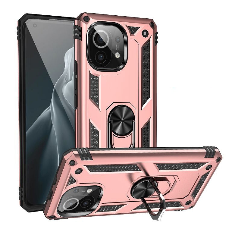 Shockproof TPU + PC Protective Case with 360 Degree Rotating Holder, For Samsung Galaxy A02 / M02, For LG K53, For Motorola Moto G Play (2021), For Motorola Moto G Stylus (2021), For Xiaomi Mi 11, For Xiaomi Redmi Note 9