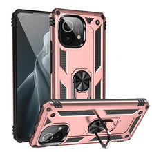 Load image into Gallery viewer, Shockproof TPU + PC Protective Case with 360 Degree Rotating Holder, For Samsung Galaxy A02 / M02, For LG K53, For Motorola Moto G Play (2021), For Motorola Moto G Stylus (2021), For Xiaomi Mi 11, For Xiaomi Redmi Note 9