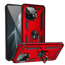 Load image into Gallery viewer, Shockproof TPU + PC Protective Case with 360 Degree Rotating Holder, For Samsung Galaxy A02 / M02, For LG K53, For Motorola Moto G Play (2021), For Motorola Moto G Stylus (2021), For Xiaomi Mi 11, For Xiaomi Redmi Note 9