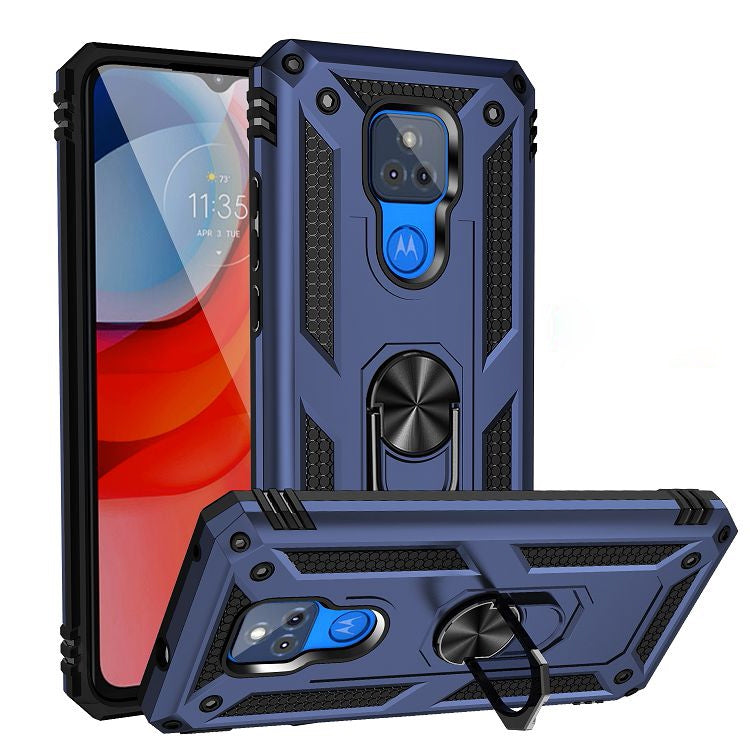 Shockproof TPU + PC Protective Case with 360 Degree Rotating Holder, For Samsung Galaxy A02 / M02, For LG K53, For Motorola Moto G Play (2021), For Motorola Moto G Stylus (2021), For Xiaomi Mi 11, For Xiaomi Redmi Note 9