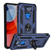 Load image into Gallery viewer, Shockproof TPU + PC Protective Case with 360 Degree Rotating Holder, For Samsung Galaxy A02 / M02, For LG K53, For Motorola Moto G Play (2021), For Motorola Moto G Stylus (2021), For Xiaomi Mi 11, For Xiaomi Redmi Note 9