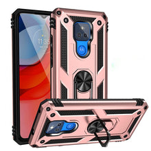 Load image into Gallery viewer, Shockproof TPU + PC Protective Case with 360 Degree Rotating Holder, For Samsung Galaxy A02 / M02, For LG K53, For Motorola Moto G Play (2021), For Motorola Moto G Stylus (2021), For Xiaomi Mi 11, For Xiaomi Redmi Note 9