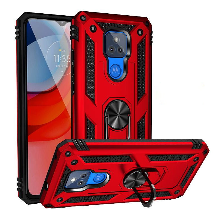 Shockproof TPU + PC Protective Case with 360 Degree Rotating Holder, For Samsung Galaxy A02 / M02, For LG K53, For Motorola Moto G Play (2021), For Motorola Moto G Stylus (2021), For Xiaomi Mi 11, For Xiaomi Redmi Note 9
