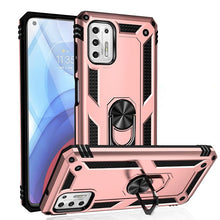 Load image into Gallery viewer, Shockproof TPU + PC Protective Case with 360 Degree Rotating Holder, For Samsung Galaxy A02 / M02, For LG K53, For Motorola Moto G Play (2021), For Motorola Moto G Stylus (2021), For Xiaomi Mi 11, For Xiaomi Redmi Note 9