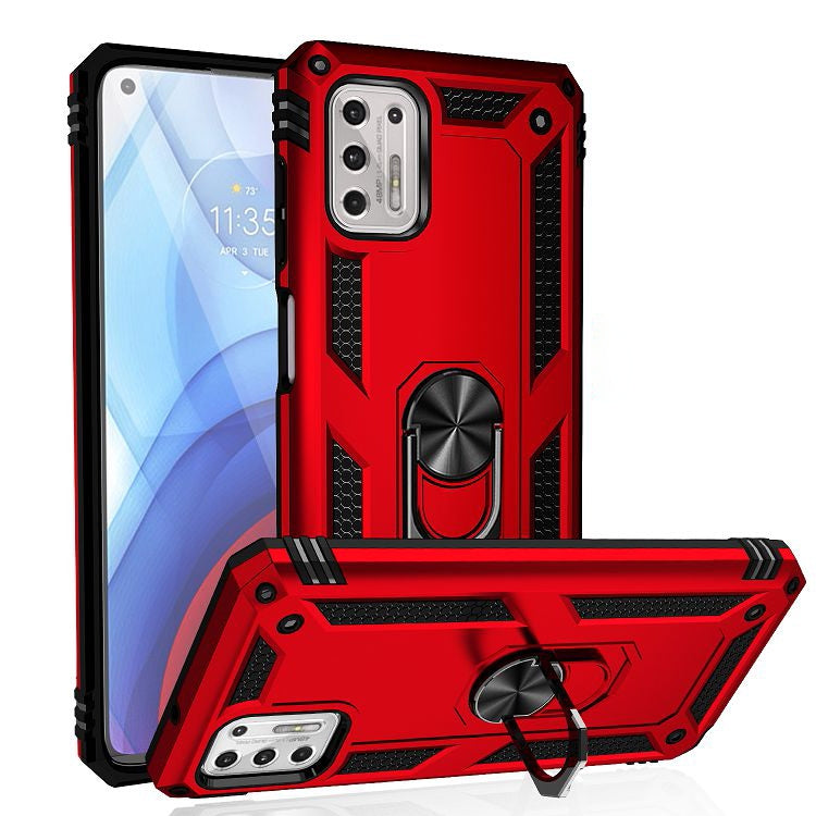 Shockproof TPU + PC Protective Case with 360 Degree Rotating Holder, For Samsung Galaxy A02 / M02, For LG K53, For Motorola Moto G Play (2021), For Motorola Moto G Stylus (2021), For Xiaomi Mi 11, For Xiaomi Redmi Note 9