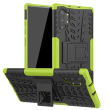Load image into Gallery viewer, Tire Texture TPU + PC Shockproof Case with Holder, For Galaxy Note 10 Plus