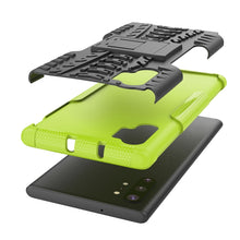 Load image into Gallery viewer, Tire Texture TPU + PC Shockproof Case with Holder, For Galaxy Note 10 Plus