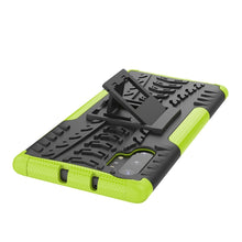 Load image into Gallery viewer, Tire Texture TPU + PC Shockproof Case with Holder, For Galaxy Note 10 Plus