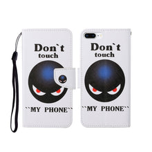 Load image into Gallery viewer, Painted Pattern Horizontal Flip Leathe Case, For iPhone 6, For iPhone 6 Plus, For iPhone 7 Plus