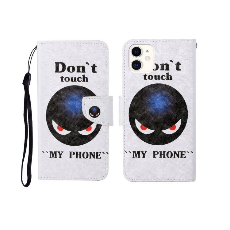 Painted Pattern Horizontal Flip Leathe Case, For iPhone 11, For iPhone 11 Pro, For iPhone 11 Pro Max