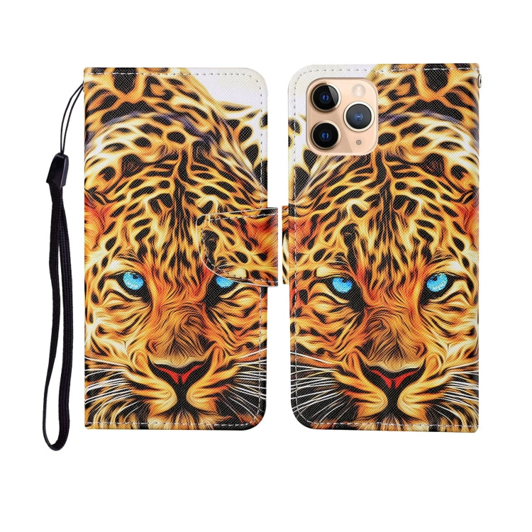 Painted Pattern Horizontal Flip Leathe Case, For iPhone 11, For iPhone 11 Pro, For iPhone 11 Pro Max