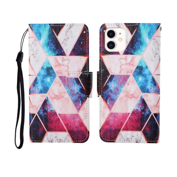 Painted Pattern Horizontal Flip Leathe Case, For iPhone 12 mini, For iPhone 12/12 Pro, For iPhone 12 Pro Max
