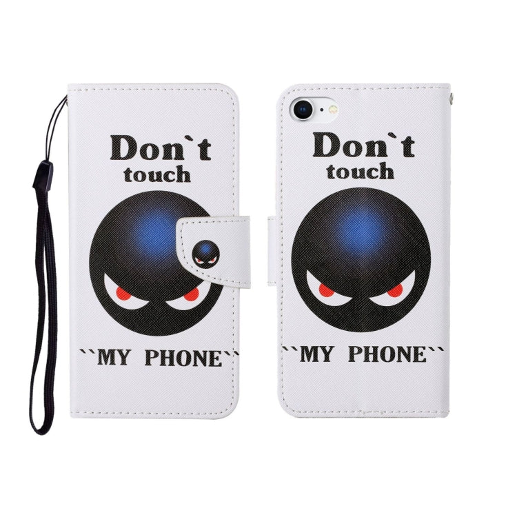 Painted Pattern Horizontal Flip Leathe Case, For iPhone SE (2020)/ 7 /8, For iPhone X, For iPhone XR