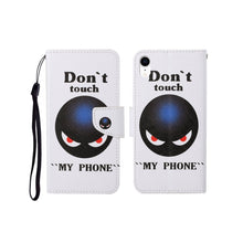 Load image into Gallery viewer, Painted Pattern Horizontal Flip Leathe Case, For iPhone SE (2020)/ 7 /8, For iPhone X, For iPhone XR