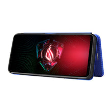 Load image into Gallery viewer, Carbon Fiber Texture Magnetic Horizontal Flip TPU + PC + PU Leather Case with Card Slot, For Asus ROG Phone 5, For Blackview BV6300 Pro, For Samsung Galaxy M62, For Samsung Galaxy F62, For Sony Xperia 1 III