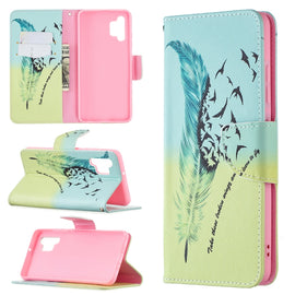 Colored Drawing Pattern Horizontal Flip Leather Case with Holder & Card Slots & Wallet, For Samsung Galaxy A32 4G, For Samsung Galaxy A02 / M02, For Huawei P50, For Huawei P50 Pro, For LG K42