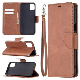 Retro Lambskin Texture Pure Color Horizontal Flip PU Leather Case with Holder & Card Slots & Wallet & Lanyard, For LG K42, For Xiaomi Redmi Note 10 Pro, For Huawei P50 Pro, For Huawei P50, For Samsung Galaxy A02, For Samsung Galaxy A32 4G