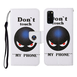 Colored Drawing Pattern Horizontal Flip Leather Case with Holder & Card Slots & Wallet & Lanyard, For Samsung Galaxy S20, For Samsung Galaxy S20+, For Samsung Galaxy S20 Ultra