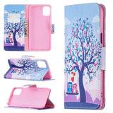 Colored Drawing Pattern Horizontal Flip Leather Case with Holder & Card Slots & Wallet, For LG K42