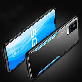Blade Series TPU Frame + Titanium Alloy Sand Blasting Technology Backplane + Color Aluminum Alloy Decorative Edge Mobile Phone Protective Shell, For vivo S7, For Honor V30 Pro, For Honor X10 5G, For Honor 9X, For Honor 9X Pro, For Samsung Galaxy Note8 ...